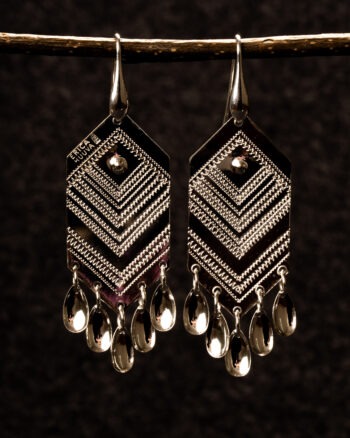 Bealljecikna/Örhänge Silver Krok