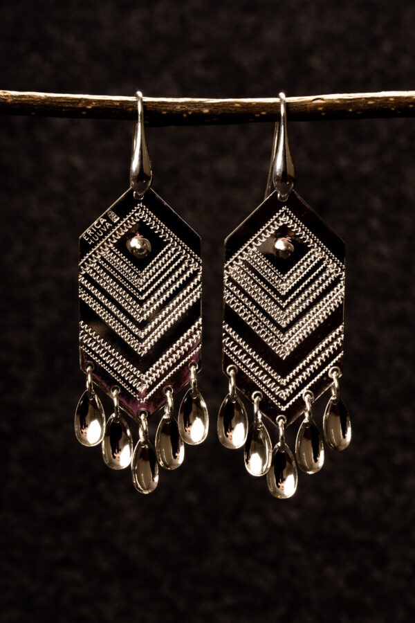 Bealljecikna/Örhänge Silver Krok