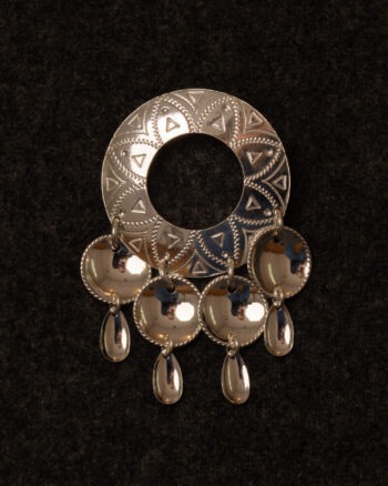 Silver Risku Brosch