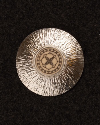 Silver Risku Brosch