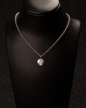 Ceabetbáddi/Halsband Silver