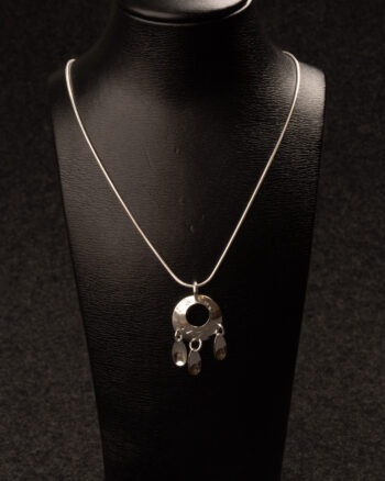Ceabetbáddi/Halsband Silver