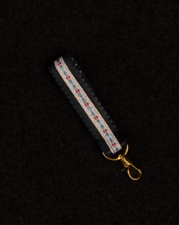 Nyckelhänge/Ring Läder