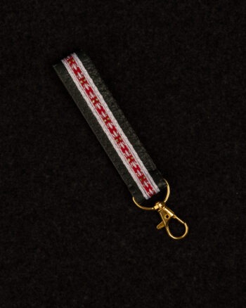 Nyckelhänge/Ring Läder