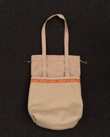 Väska Beige Vadmall